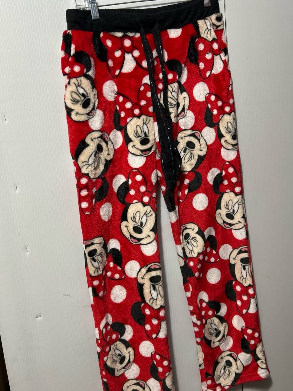 Disney Red Minnie Mouse Fleece Pajama Pants